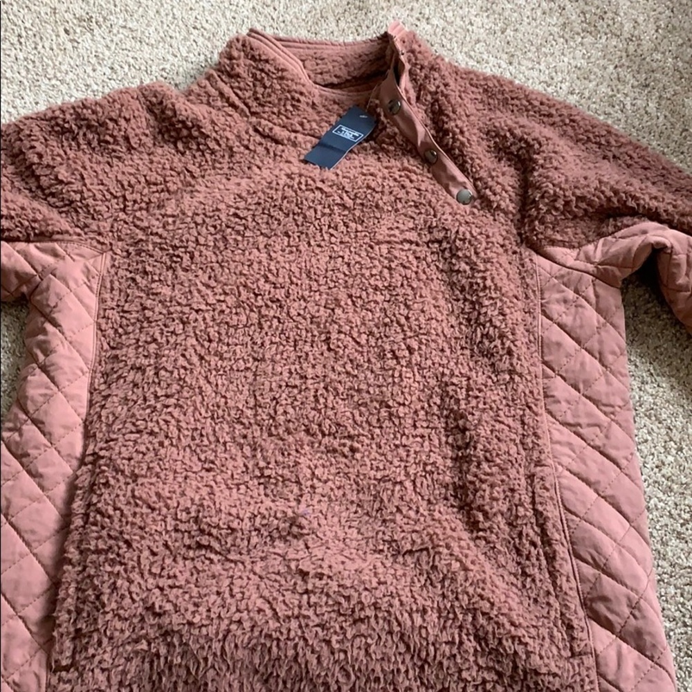 Abercrombie and Fitch Sherpa pullover